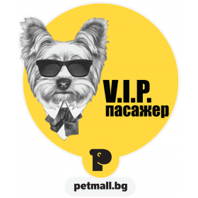 Стикер за кола V.I.P. Пасажер Йоркширски Териер